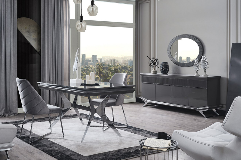 Laden Sie das Bild in Galerie -Viewer, Esszimmer-Set Asya

